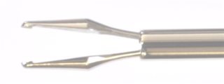 23g Micro Gripping Forceps – rounded tips
